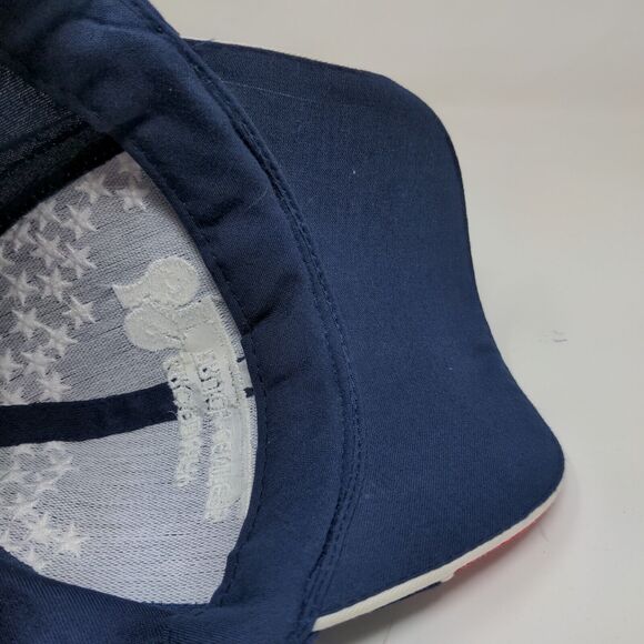 Sun Cap Men's Broadway Truck Centers Slideback Hat Blue Embroidered Logo - Picture 10 of 11